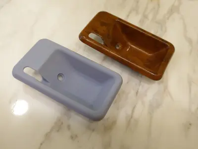 Mitsubishi Pajero Mk1 Door Handle Trim 3D print model