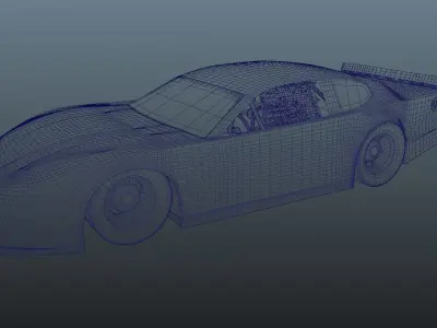 CARS Tour Late Model GENERIC Body 3D Model 3D model