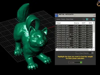 FOX ANIMAL PENDANT 3D PRINTABLE MODEL  3D print model by owaishaque164