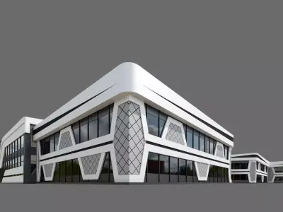 Sport Complex ID024 3D model