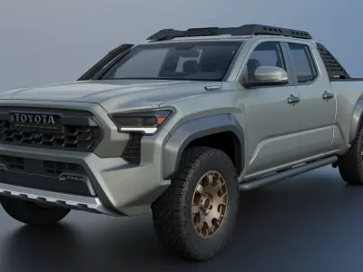 Toyota Tacoma Trailhunter 2024 3D print model