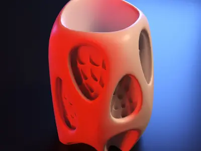 Vase spider 3D print model