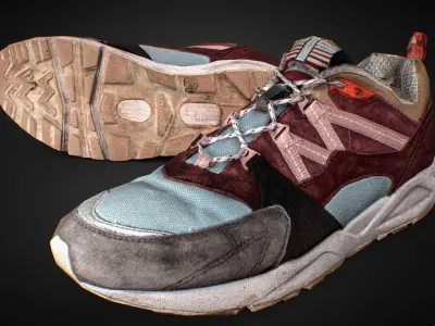 Karhu Fusion 2 Low-poly 3D model