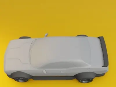 DODGE CHALLENGER BODY KIT - 09SEPT-01 3D print model