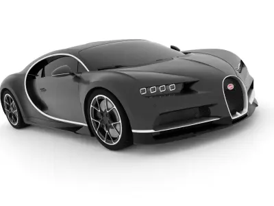 Bugatti Chiron 3D model