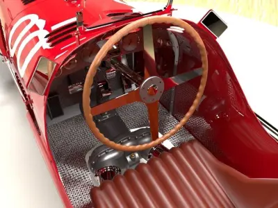 Alfa Romeo P3 3D model