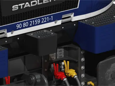 Stadler Euro Dual VTG 3D model