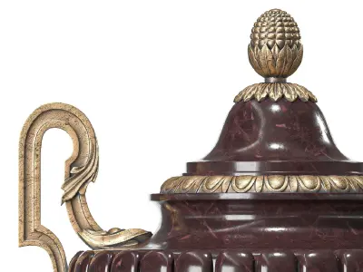 Leonardo antique vase art 123 3D model