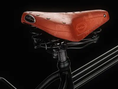 Bicycle Free low-poly 3D model buy