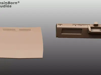 Volkswagen Passat B2 Hatchback 1980s 3D print model