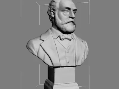 Victor Hugo 3D model