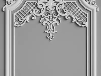 Classic Interior Walls 3D model