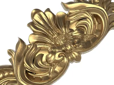decorative pattern ready for 3D printing 3D model 27