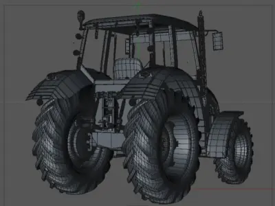 Zetor Forterra 3D model