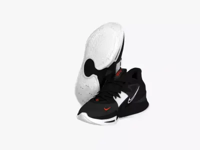 Nike Kyrie Low 5 Dominoes DJ6012-001  Jordan 1 Low-poly 3D model