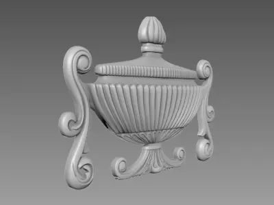 Amphora Relief 3D model
