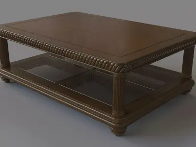 Bali Hai Coffee Table 3D model
