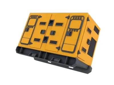  Diesel Generator 3D model