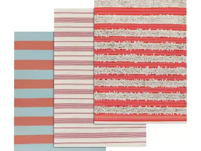 Rug Set 1106 3D model