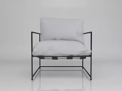 Casa blanca armchair Free 3D model