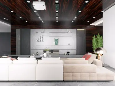 living Italian Milotti room 3D model