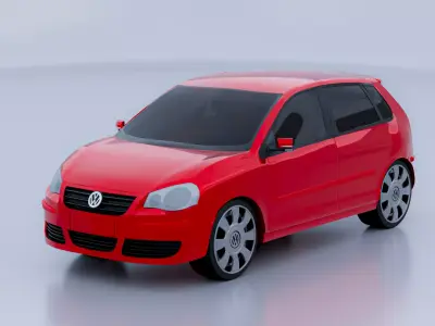 Volkswagen Polo IV high poly  3D model