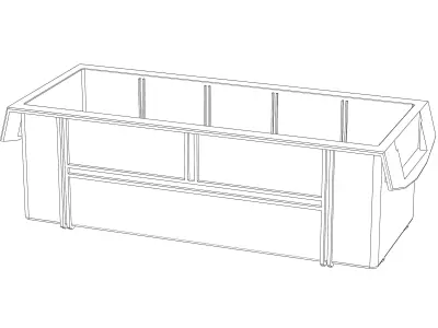 Small Parts Storage Box 3D print model