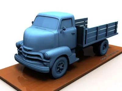 CHEVY 3100 TRUCK 1954 3D print model