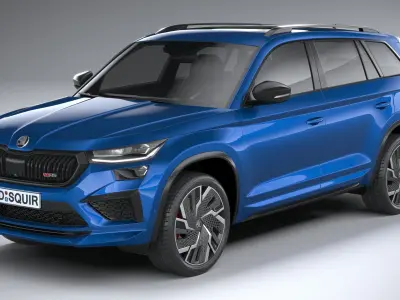 Skoda Kodiaq RS 2022 3D model