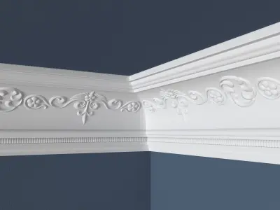 Decorative Crown Molding 3D model order