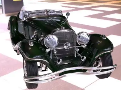 Roadster car 3D model