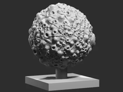 Modern Abstract Decorative sculpture 3d print model 114 3D print model