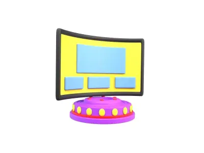 Meta Dashboard 3D model