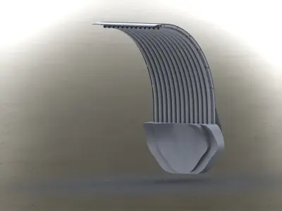 Desierto blade for wind turbine Free 3D model