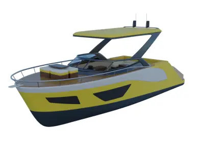 Cabin Cruiser 3D model
