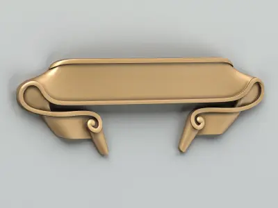 Decorative Ribbon 006 3D model