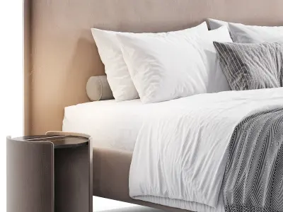 Forssa bed by Mononova 3D model