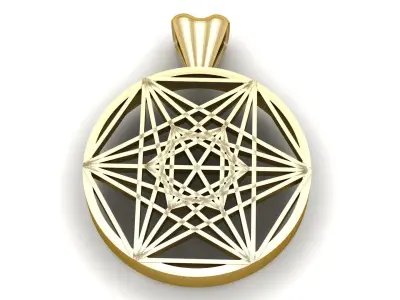 Women Fashion Pendant 3d Printable Model 3D print model