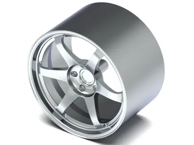 Volk Rays TE37 SL 1-24 Scale 3D print model