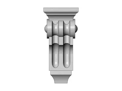Corinthian  Corbel and Bracket  3D print model