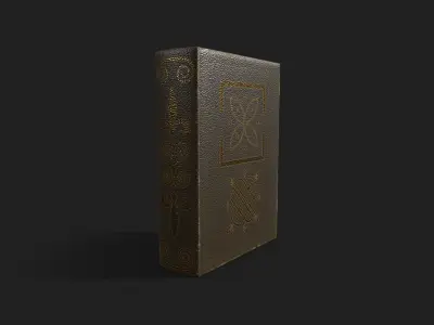 Old books 3D model