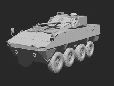 Patria amv 35 8x8 3D print model