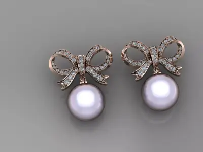 Pearl jewelry   o18 3D print model