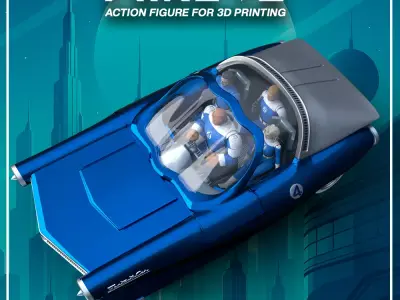 Fantasticar  Compatible with Marvel Legends 1 12 Scale 3D print model