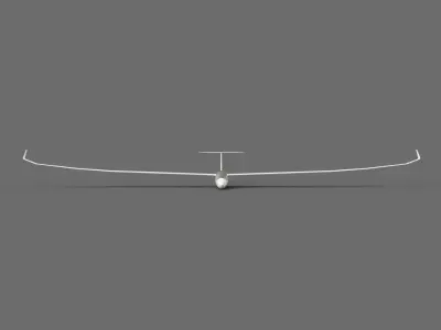 JS2 Revenant 6m Scale Sailplane 3D model