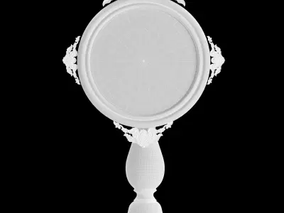 table clock 41 3D model