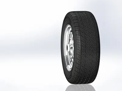 Wheels Legendary Wheels LW10 15inch for scale model 3D print model