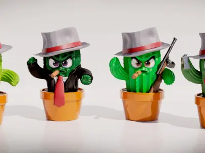 Mafia boss 3D print model