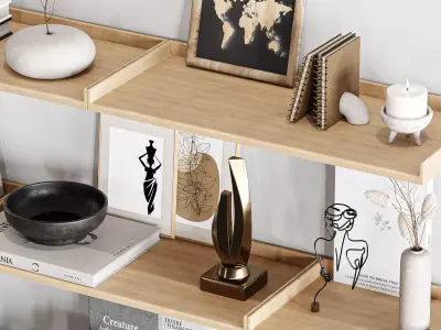 Decorative set43 3D model