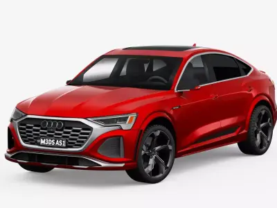 Audi SQ8 Sportback e-tron 2024 3D model